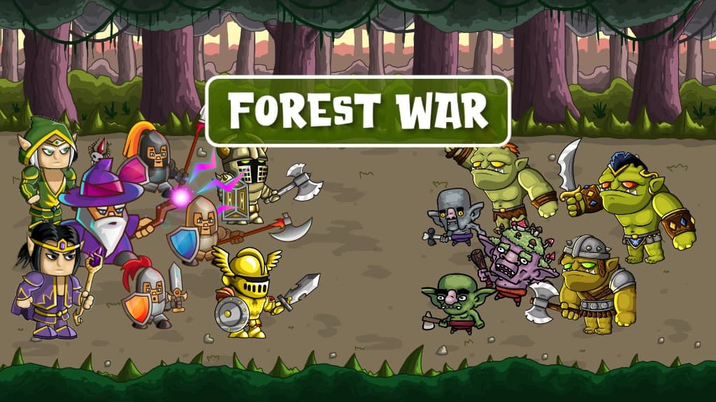 Forest War gameplay